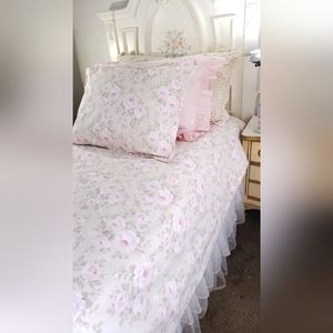 NEW simply shabby chic Rachel Ashwell TWIN duvet cover set TWIN